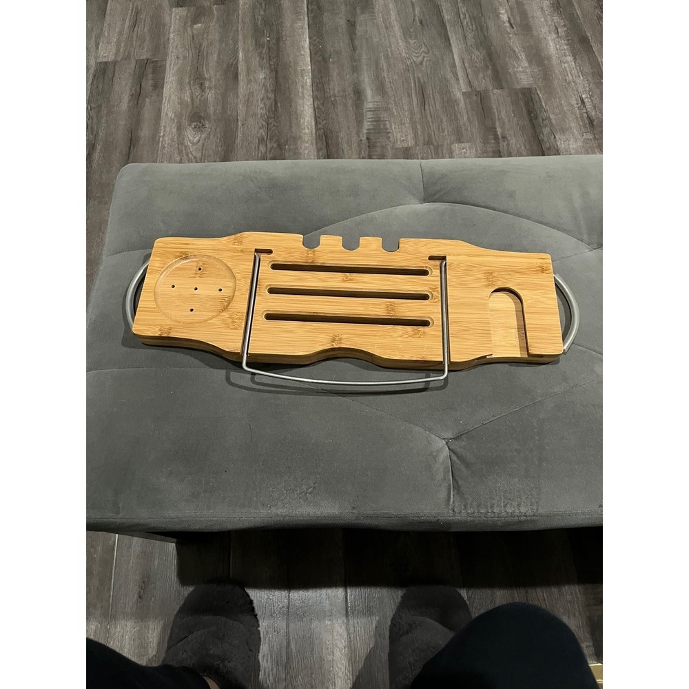 Bathtub‎ caddy tray for bath